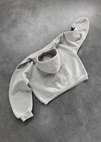 AKIMBO HOODIE - HEATHER GREY