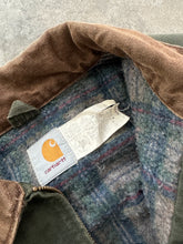 Load image into Gallery viewer, FADED FOREST GREEN  CARHARTT DETROIT JACKET - 1990S
