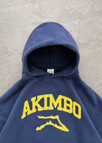 AKIMBO COLLEGIATE HOODIE - FADED NAVY