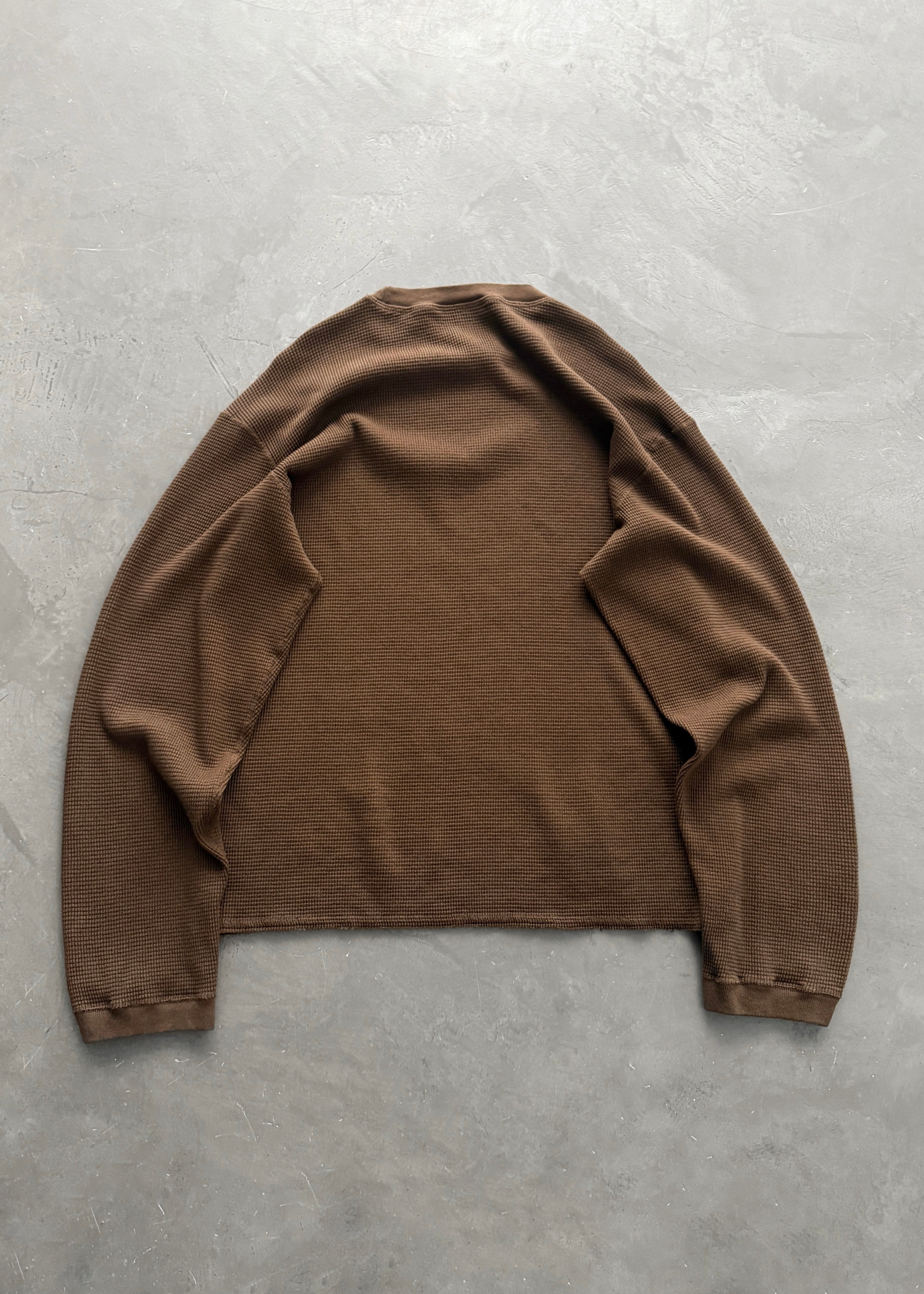 THERMAL LONG SLEEVE - COFFEE