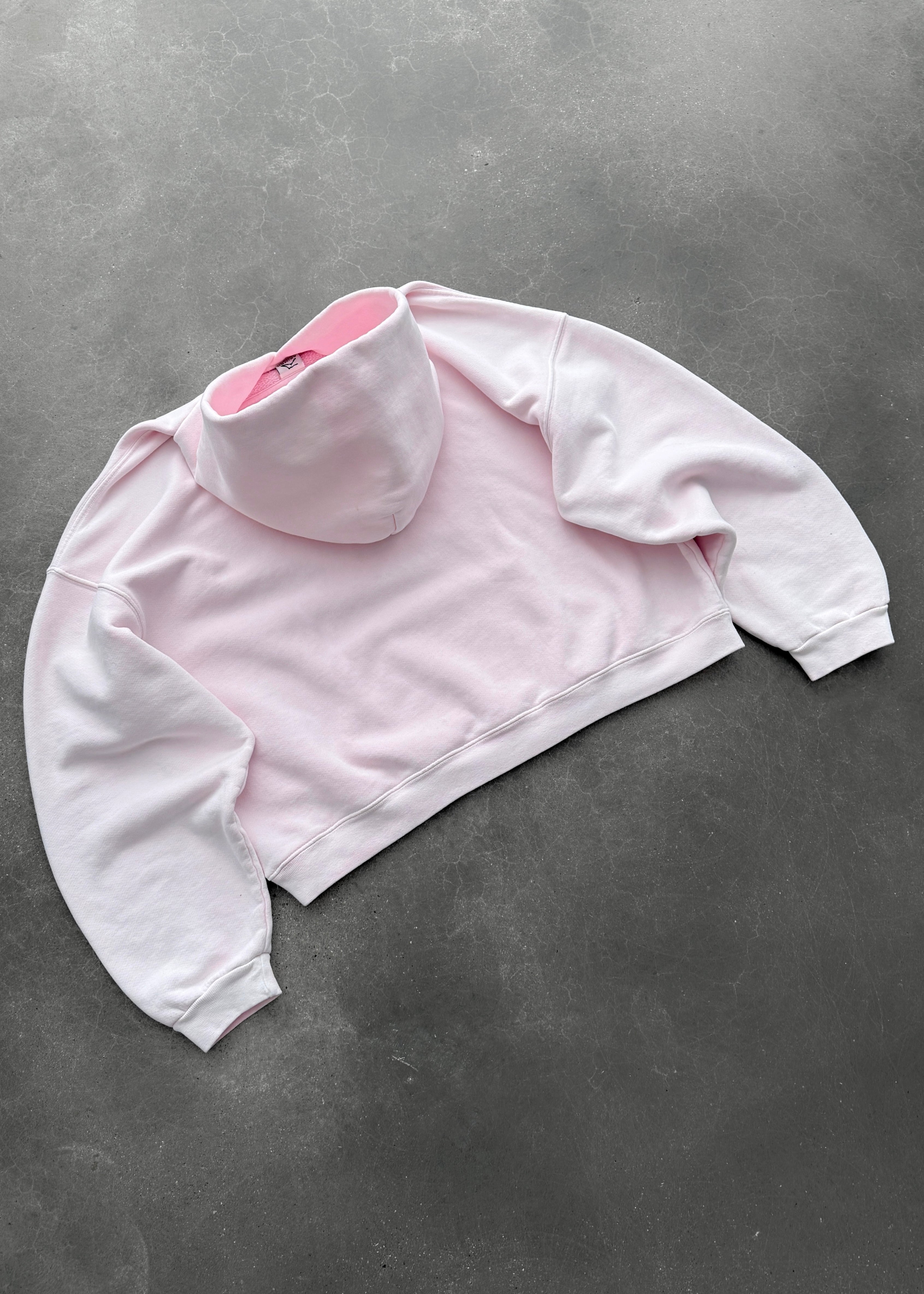 HOODIE - SUN FADED PINK