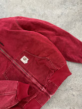 Load image into Gallery viewer, FADED WINE RED HOODED CARHARTT JACKET - 1990S
