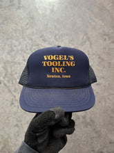 Load image into Gallery viewer, NAVY TRUCKER HAT - 1990S
