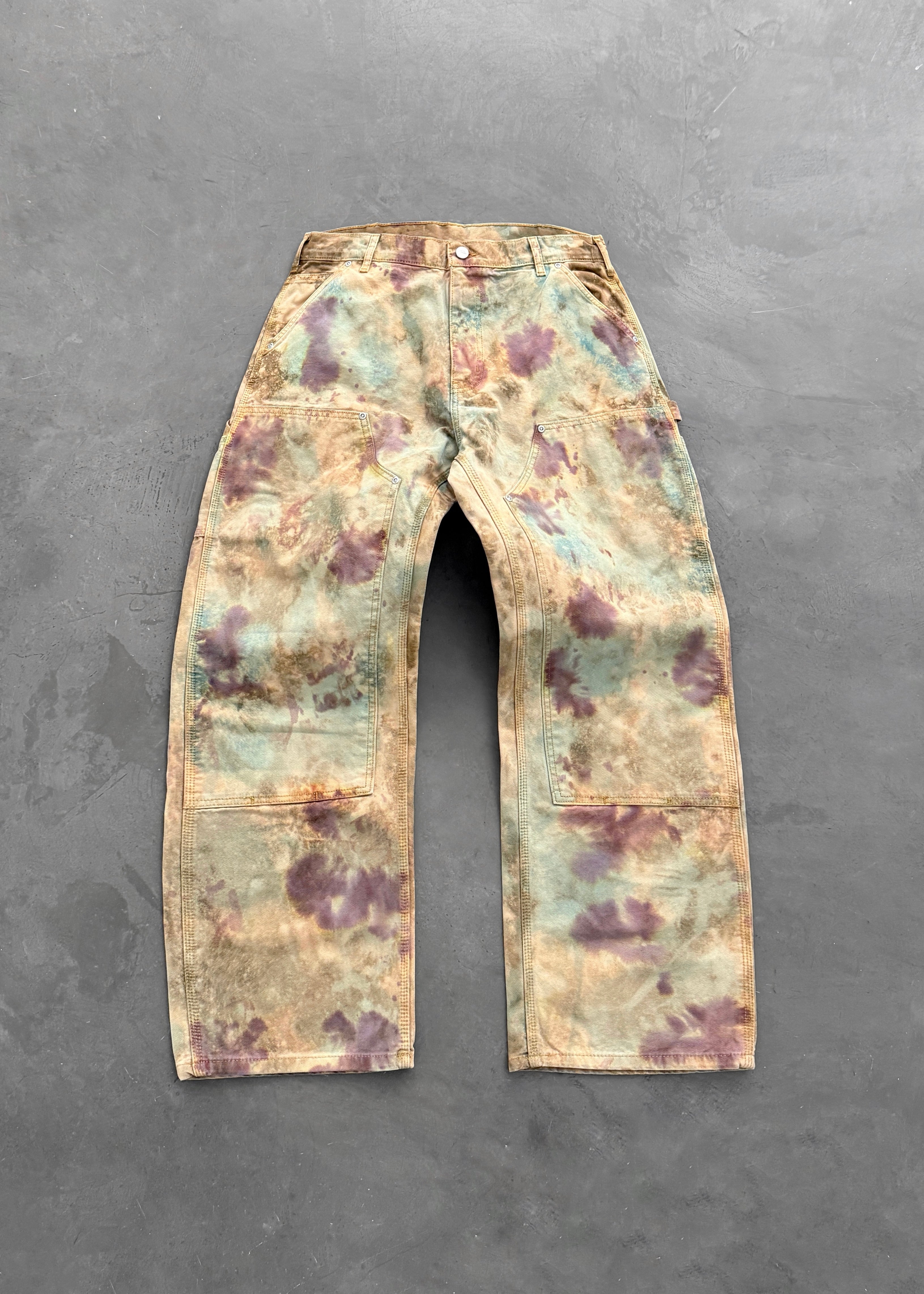 AKIMBO CANVAS DOUBLE KNEES - MULTI DYE