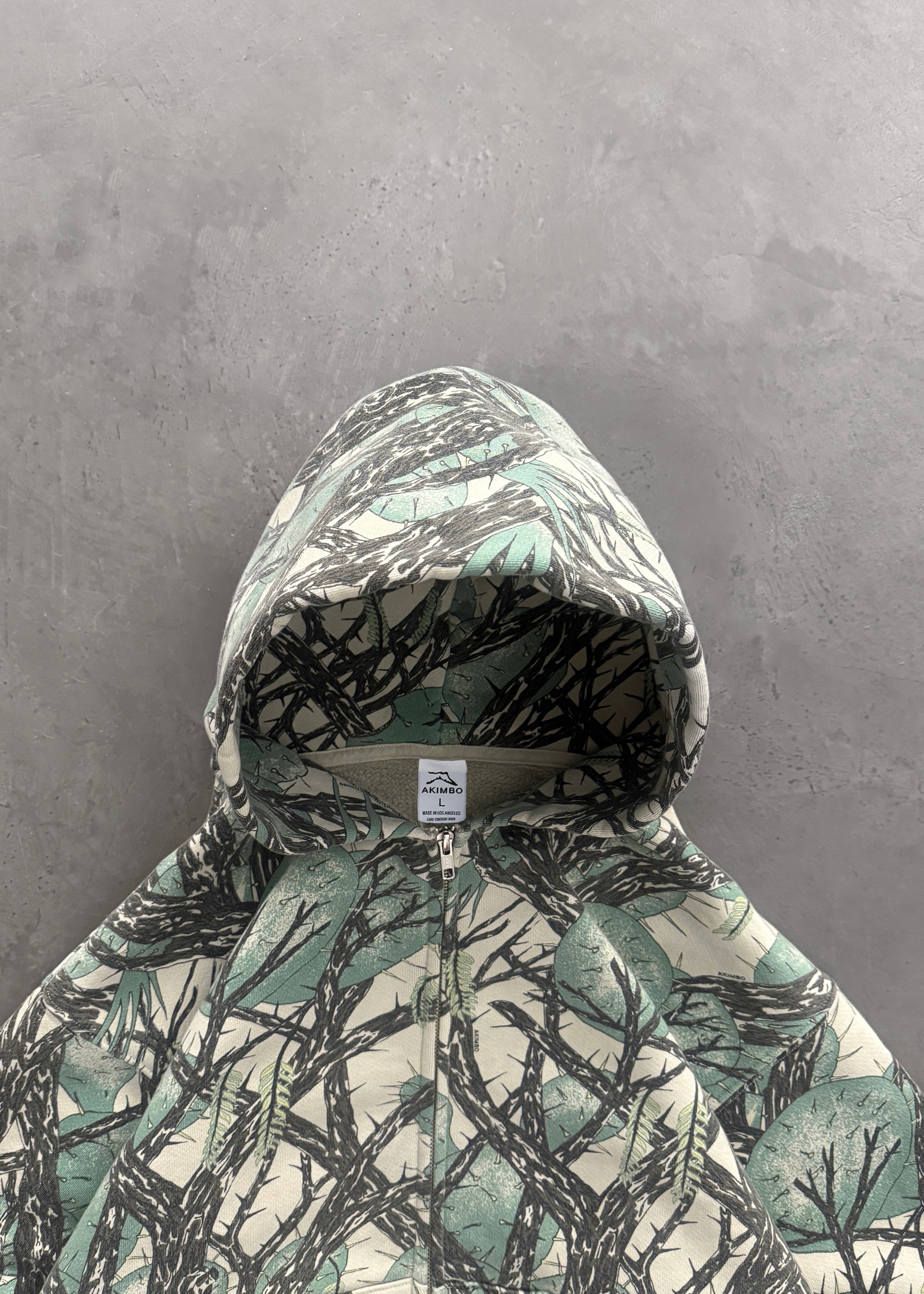 ZIP-UP HOODIE - MOJAVE CAMO