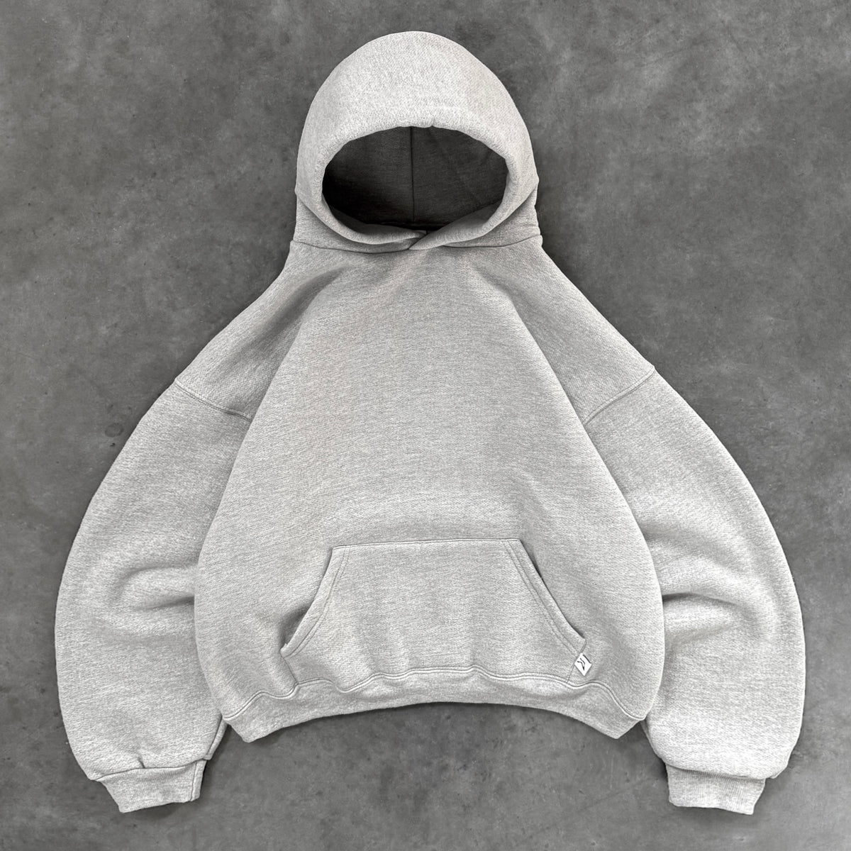 HOODIE - HEATHER GREY