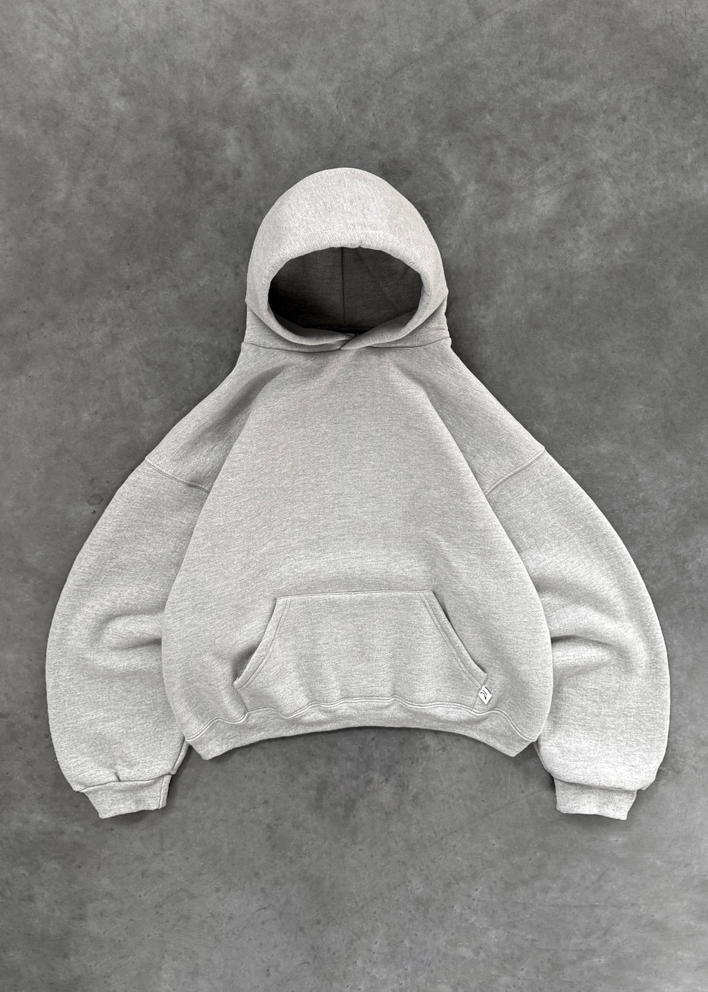AKIMBO HOODIE - HEATHER GREY 