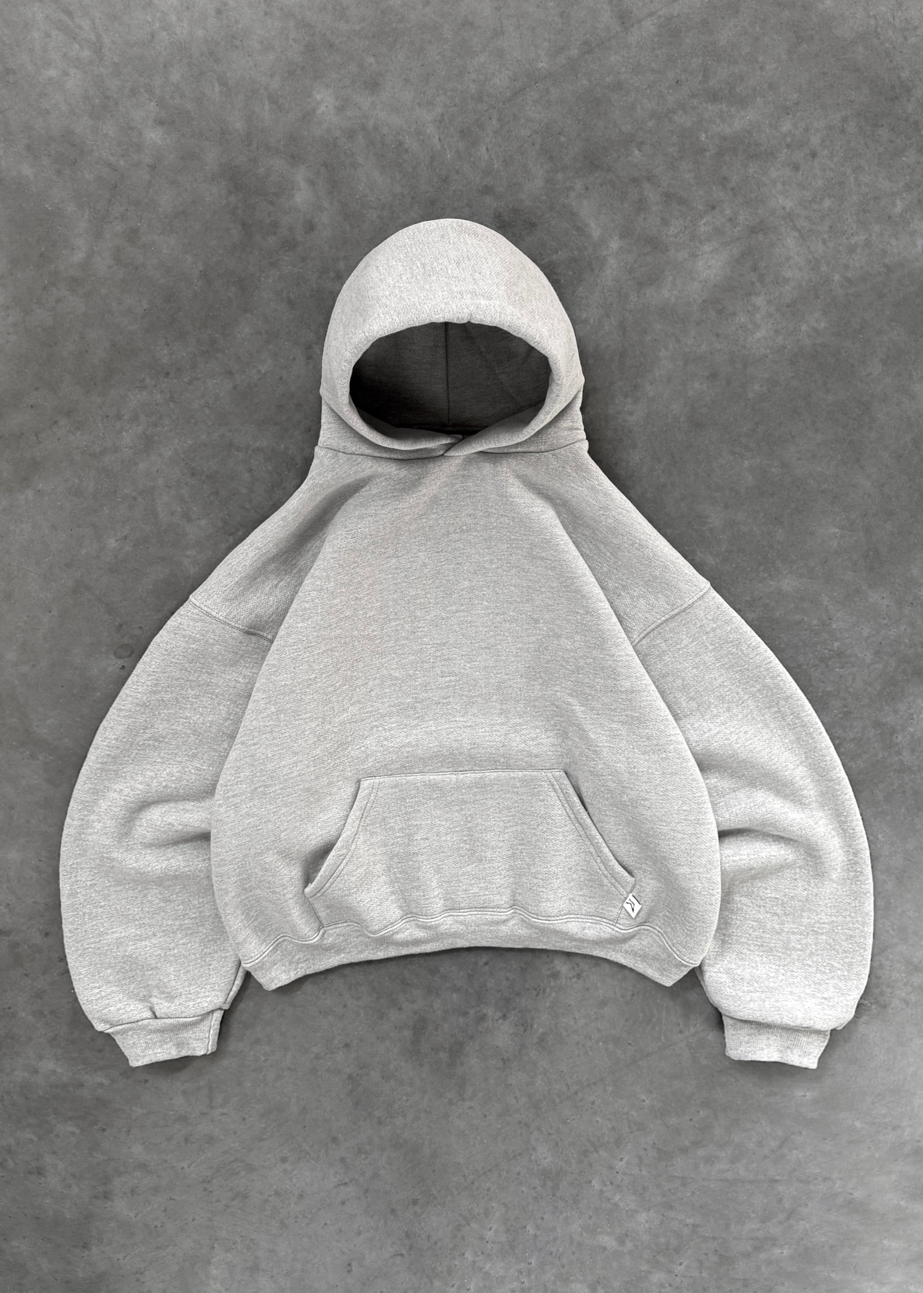 AKIMBO HOODIE - HEATHER GREY