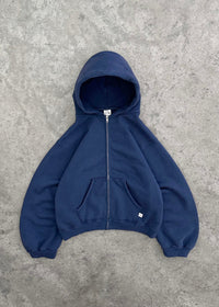 AKIMBO ZIP-UP HOODIE - CHARCOAL