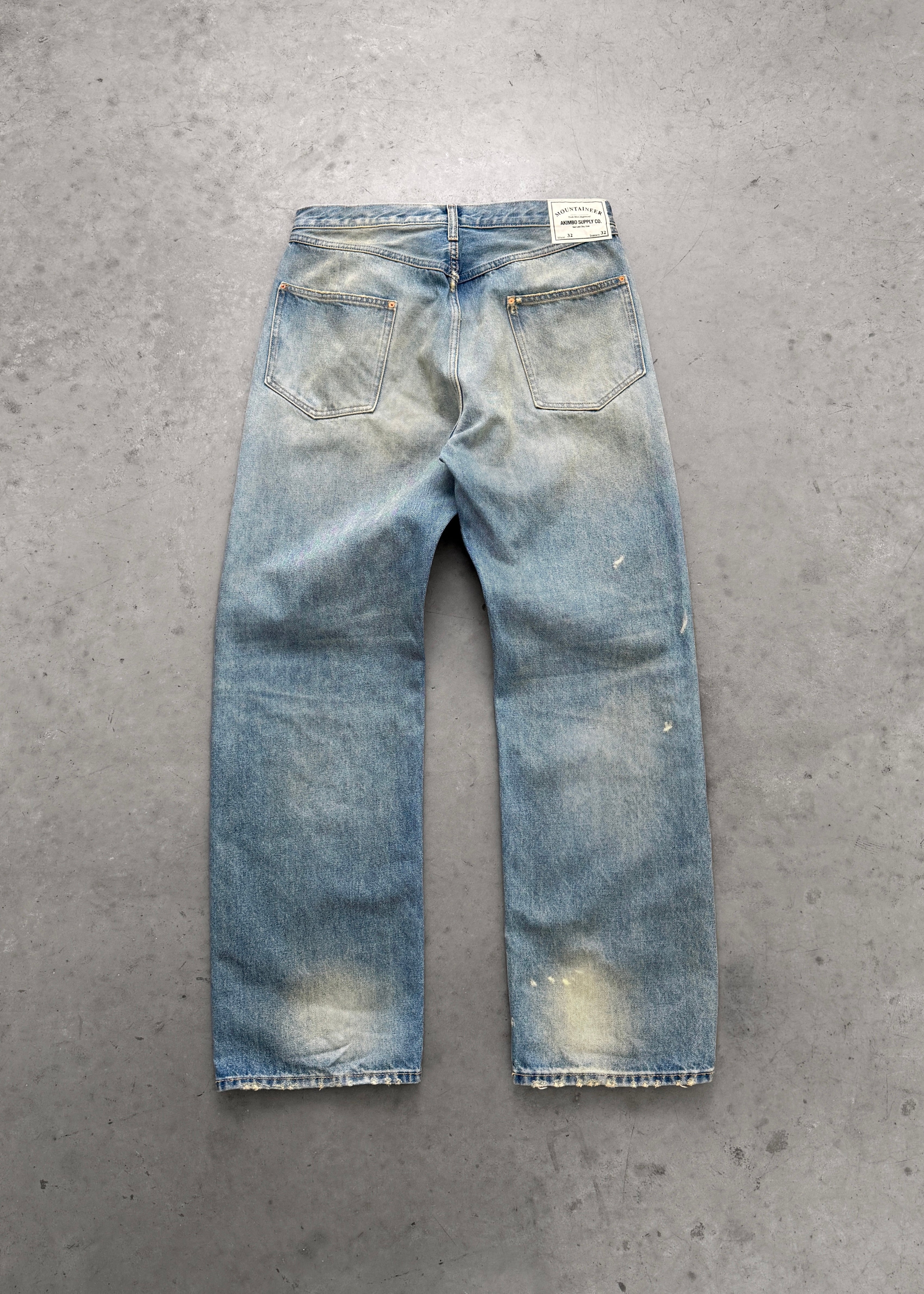 MOUNTAINEER 5 POCKET JEAN - BANDO WASH