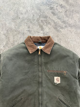 Load image into Gallery viewer, FADED FOREST GREEN  CARHARTT DETROIT JACKET - 1990S
