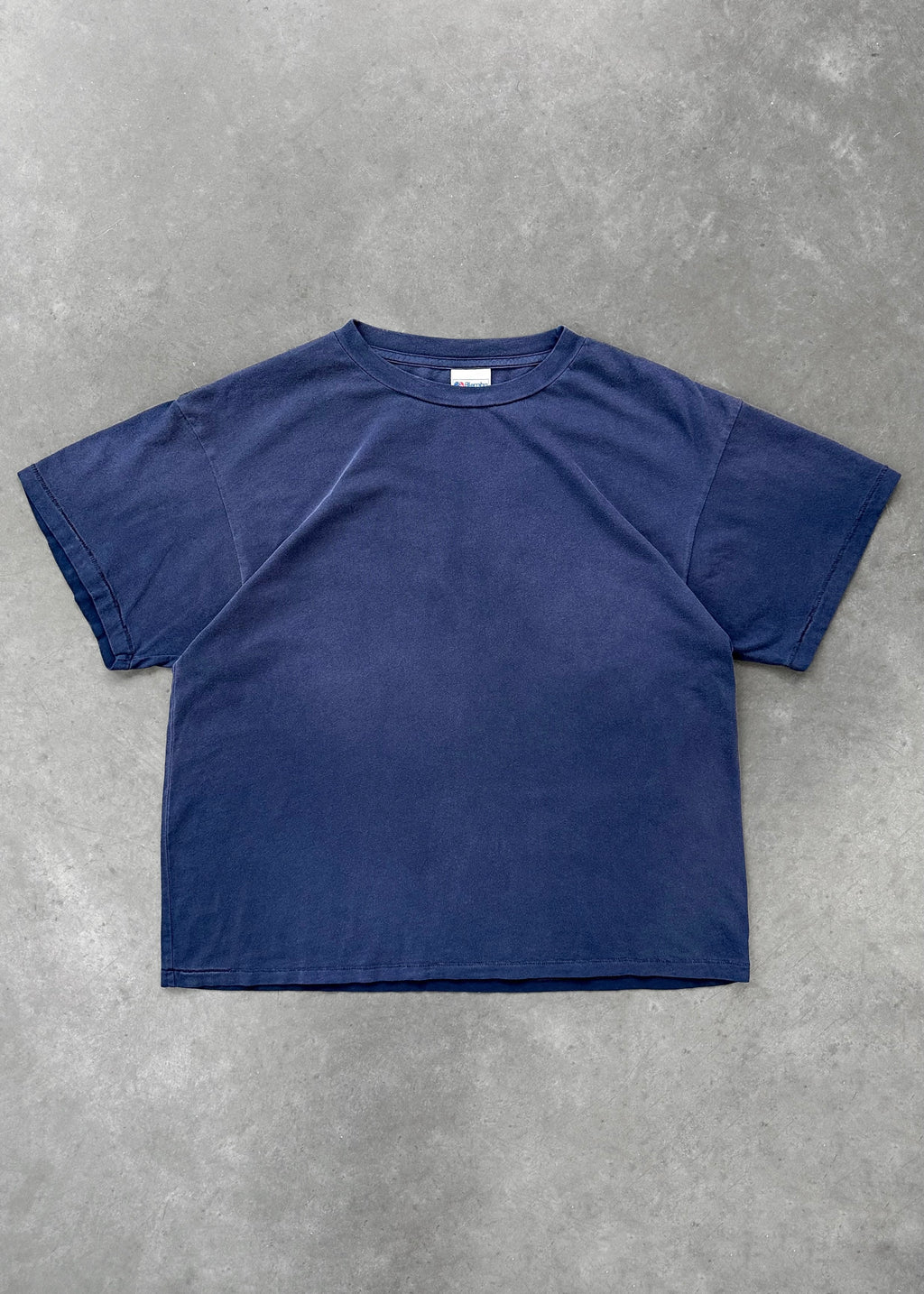 CHAIN-PEEKER” SINGLE STITCHED TEE - HEATHER GREY
