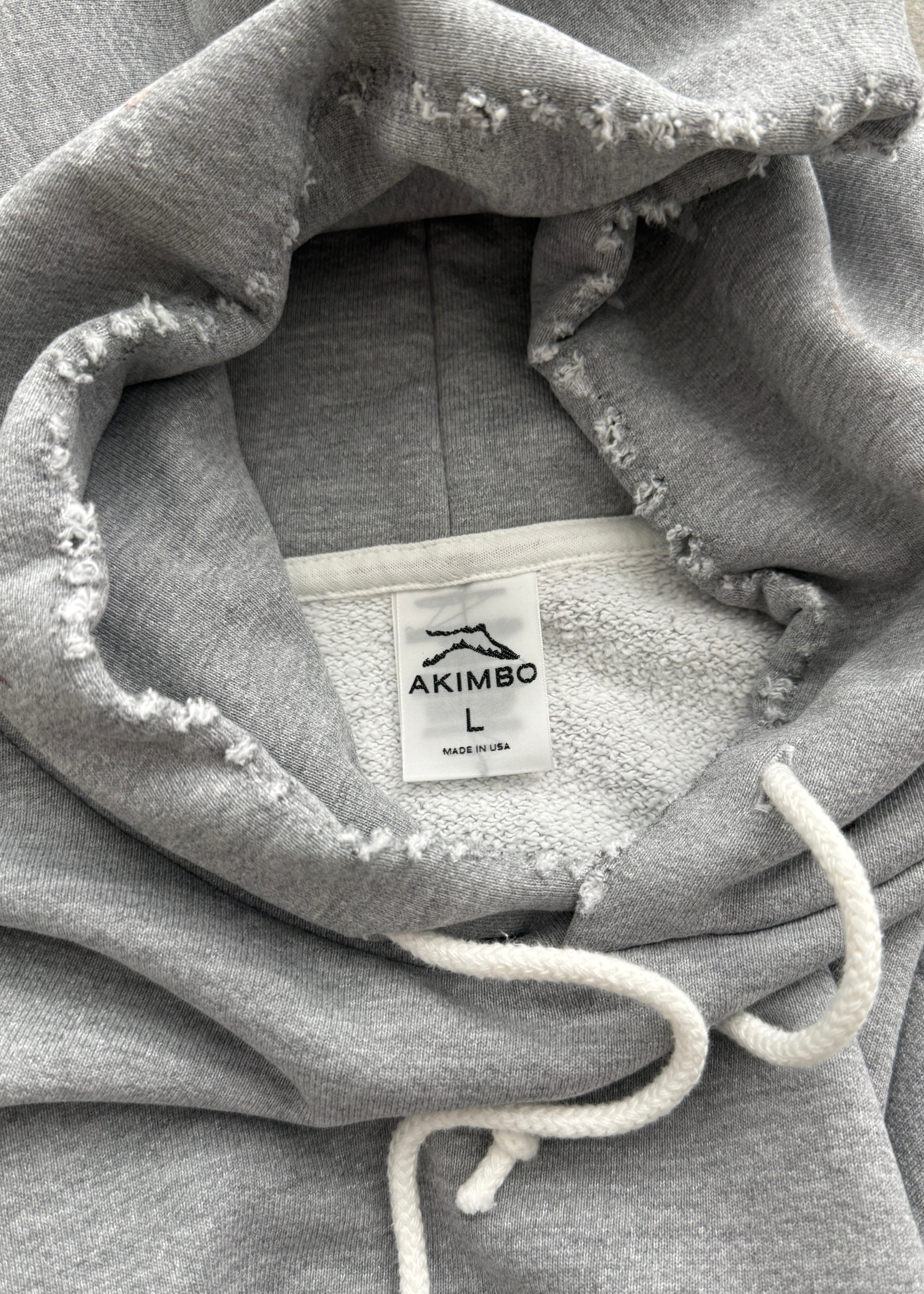 "WATCH-PEEKER" HOODIE - HEATHER GREY