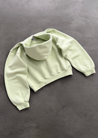 AKIMBO ZIP-UP HOODIE - GLEAM