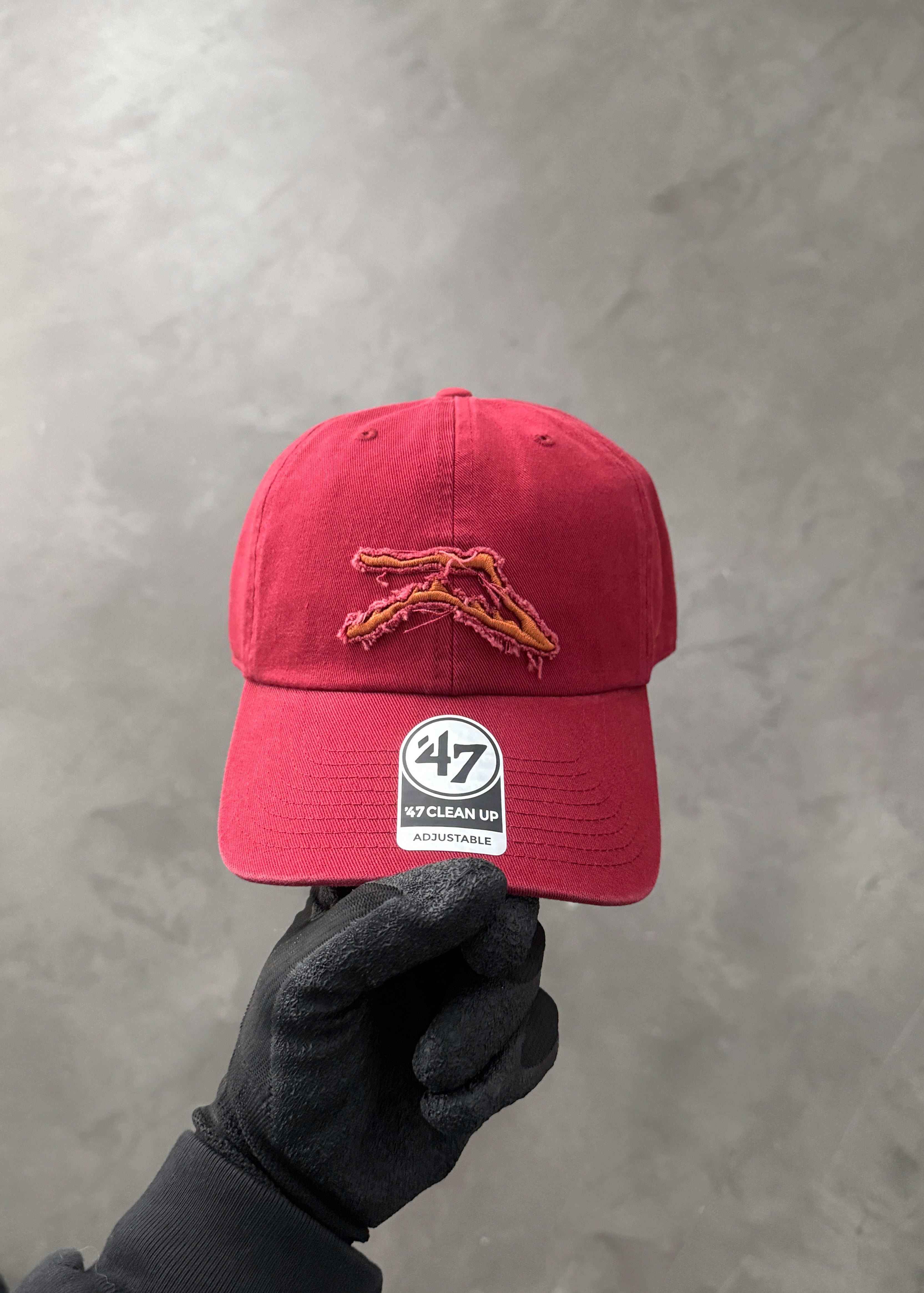 帽子 AKIMBO X '47 3M RANGE CAP akimbo 47® FRAYED RANGE CAP - RED
