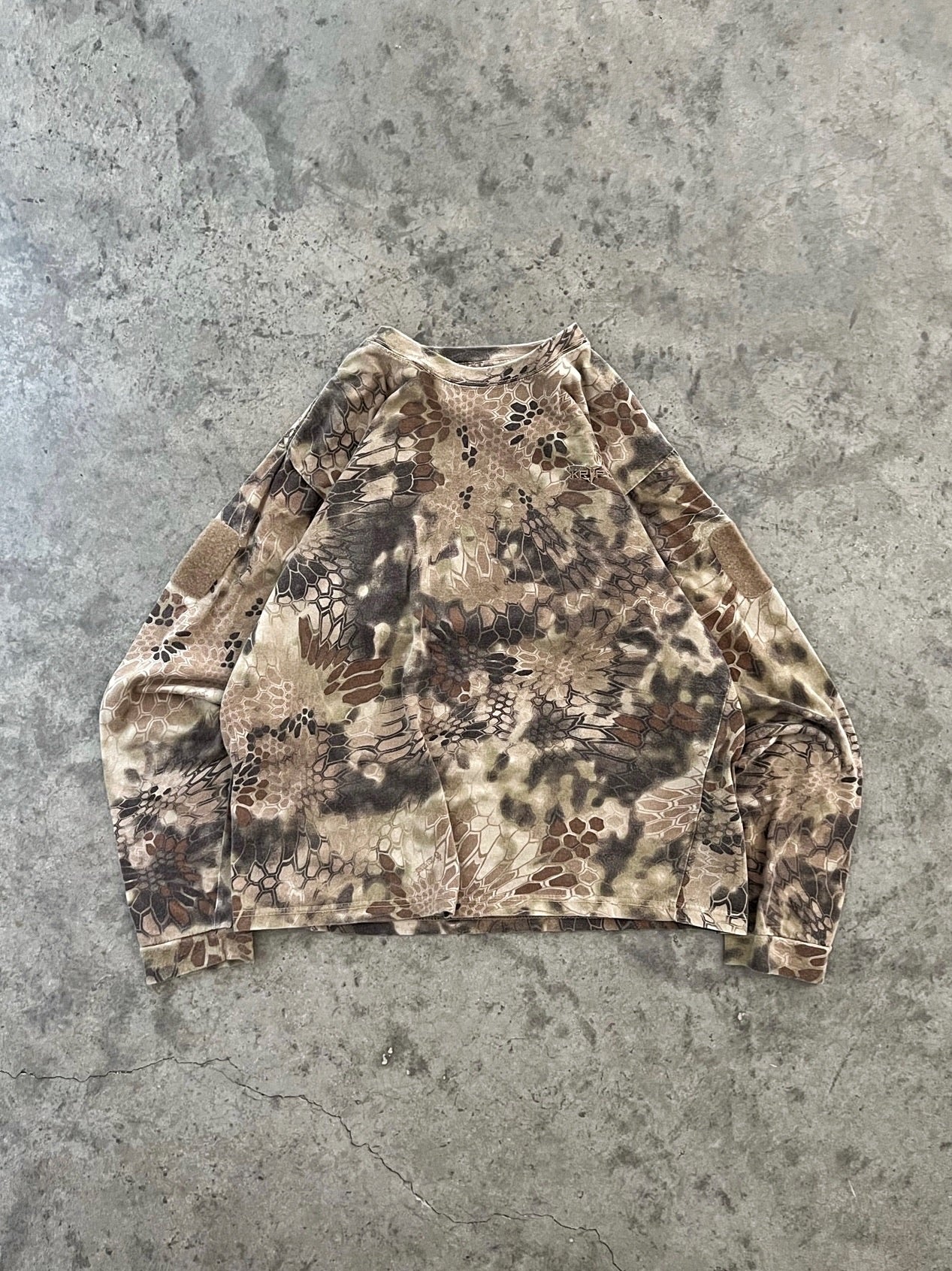 FOREST CAMOUFLAGE LONG SLEEVE TEE - 1990S – AKIMBO CLUB