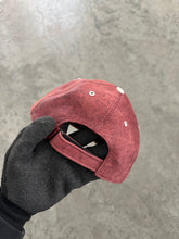 Load image into Gallery viewer, MAROON LEATHER OAKLEY STRAPBACK HAT - 2000S
