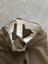 Load image into Gallery viewer, OLIVE GREEN WOOL MILITARY TROUSERS - 1970S
