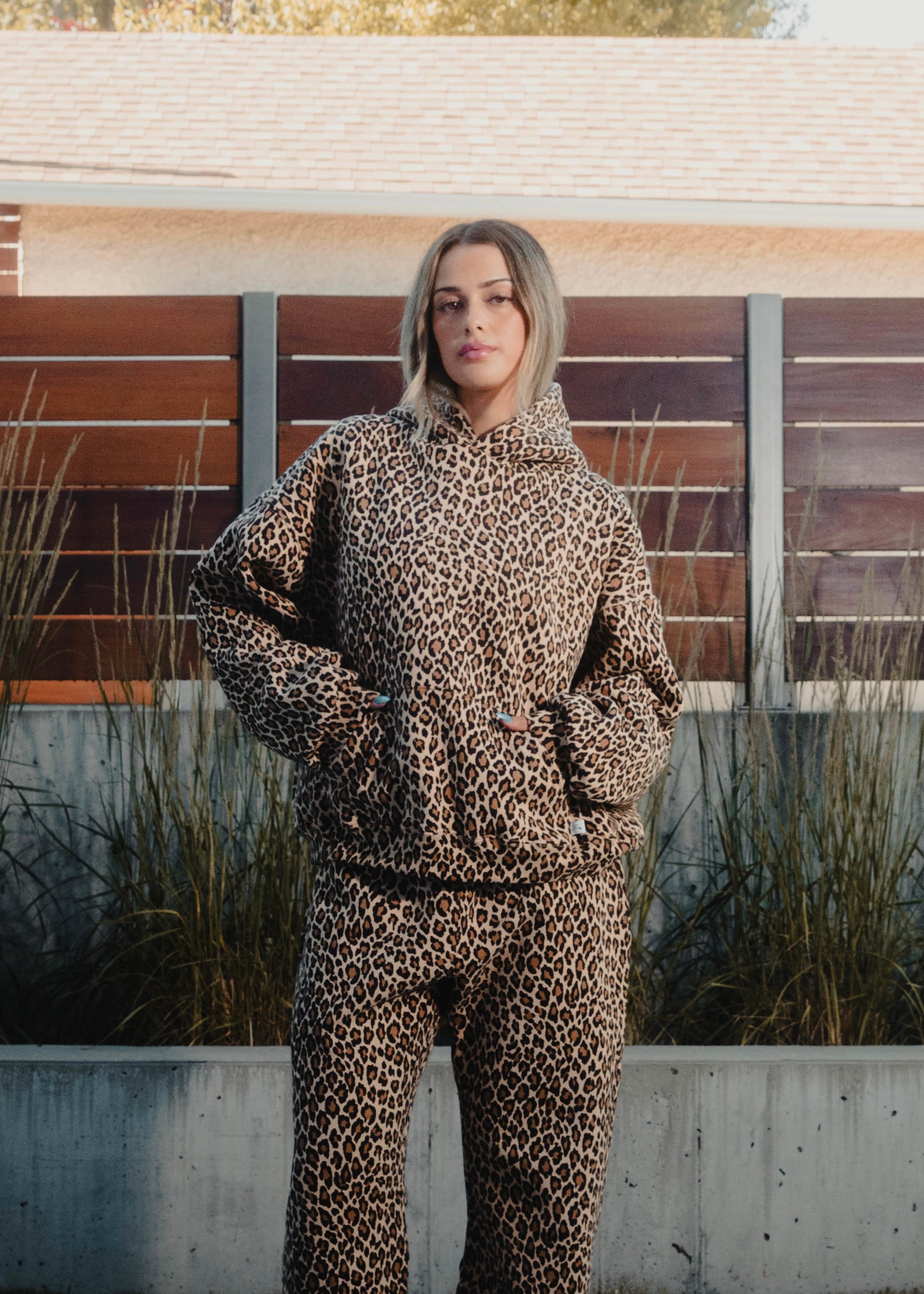 AKIMBO HOODIE - LEOPARD