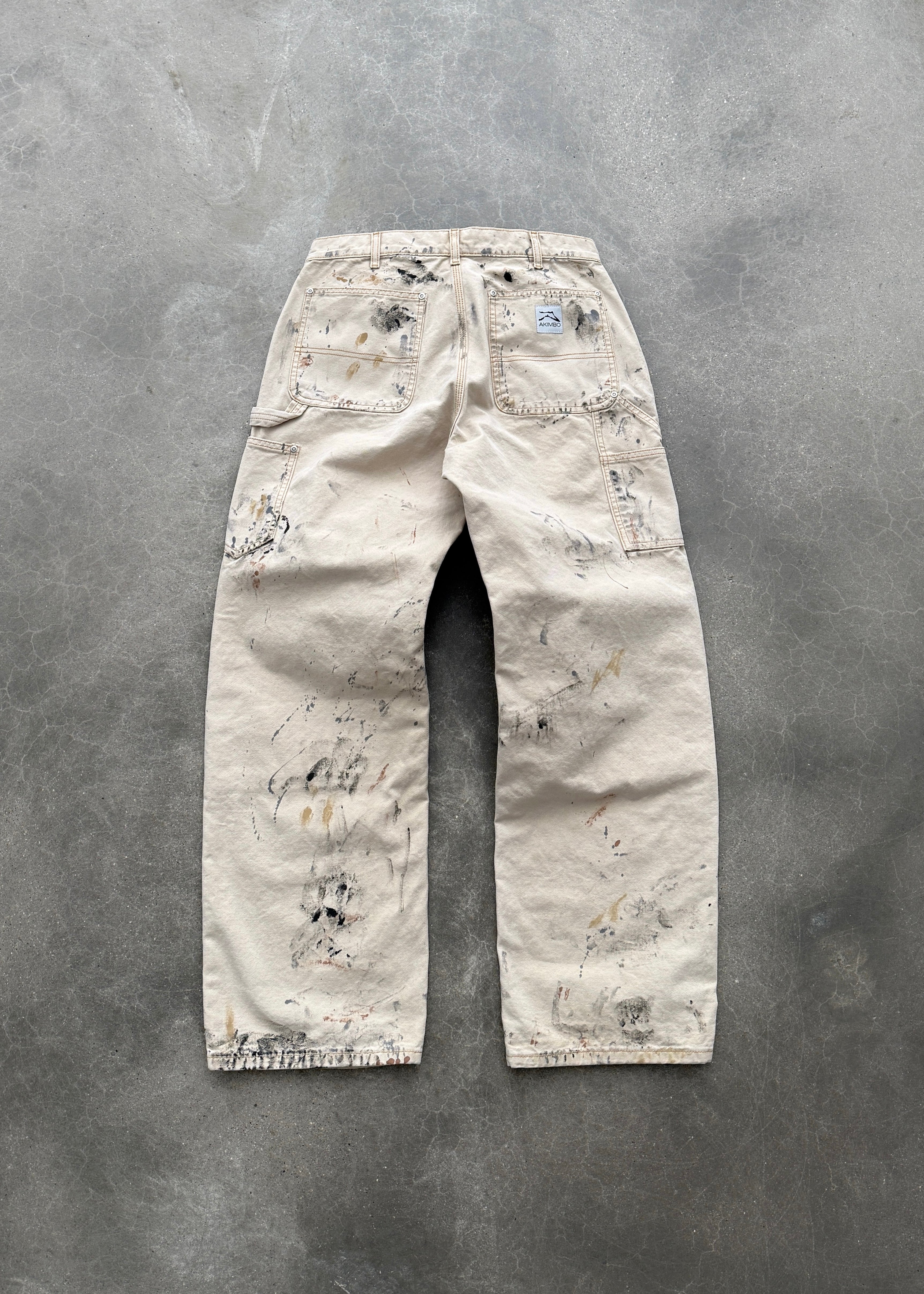CANVAS DOUBLE KNEE - PAINTER PANTS