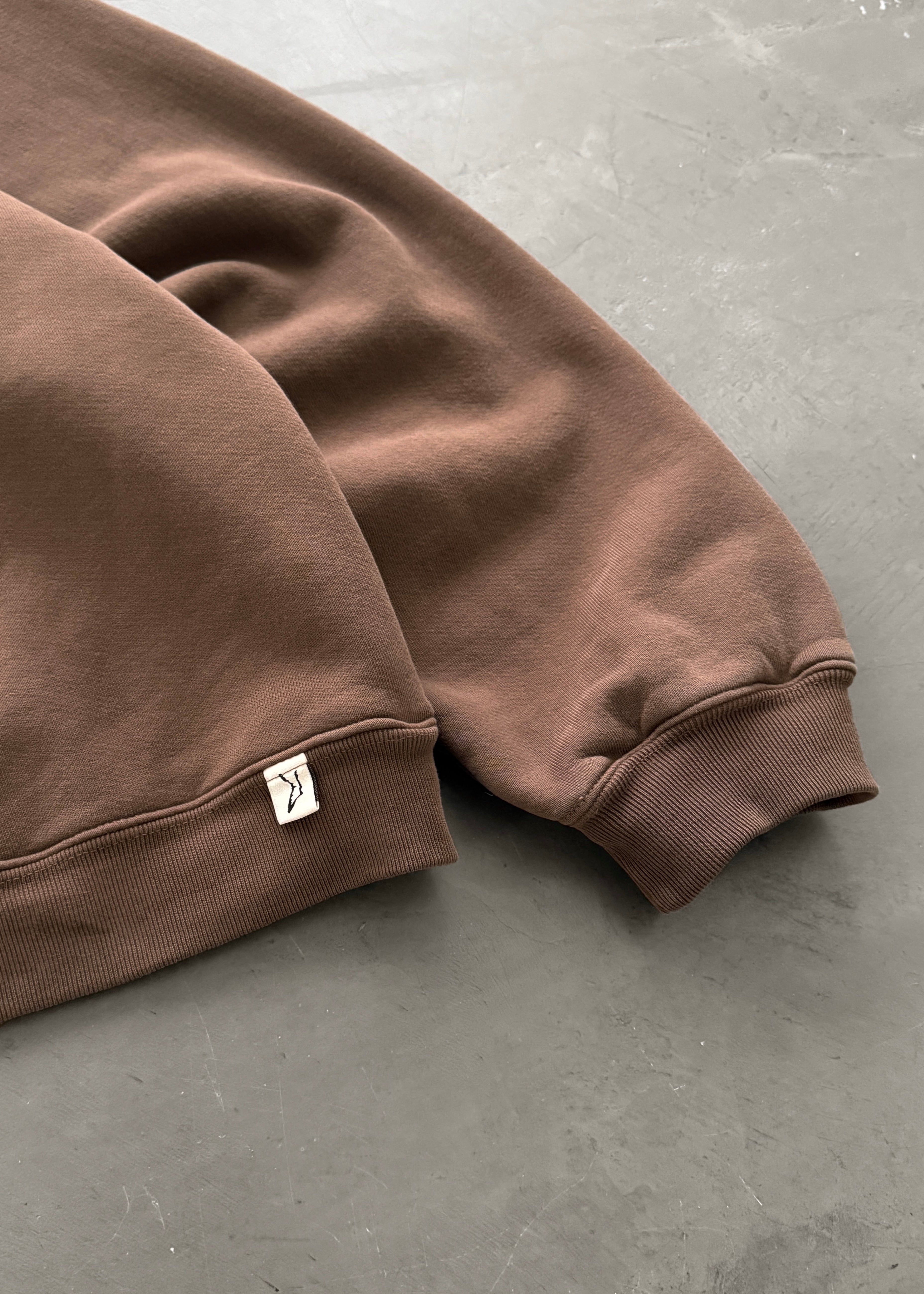 WEBDING CREWNECK - COFFEE