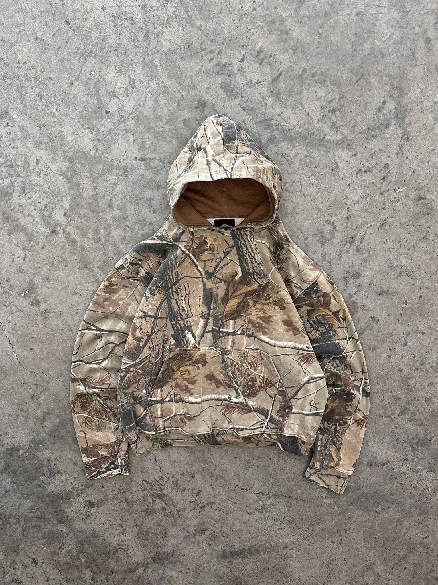 FADED FOREST CAMOUFLAGE HOODIE - 1990S – AKIMBO CLUB