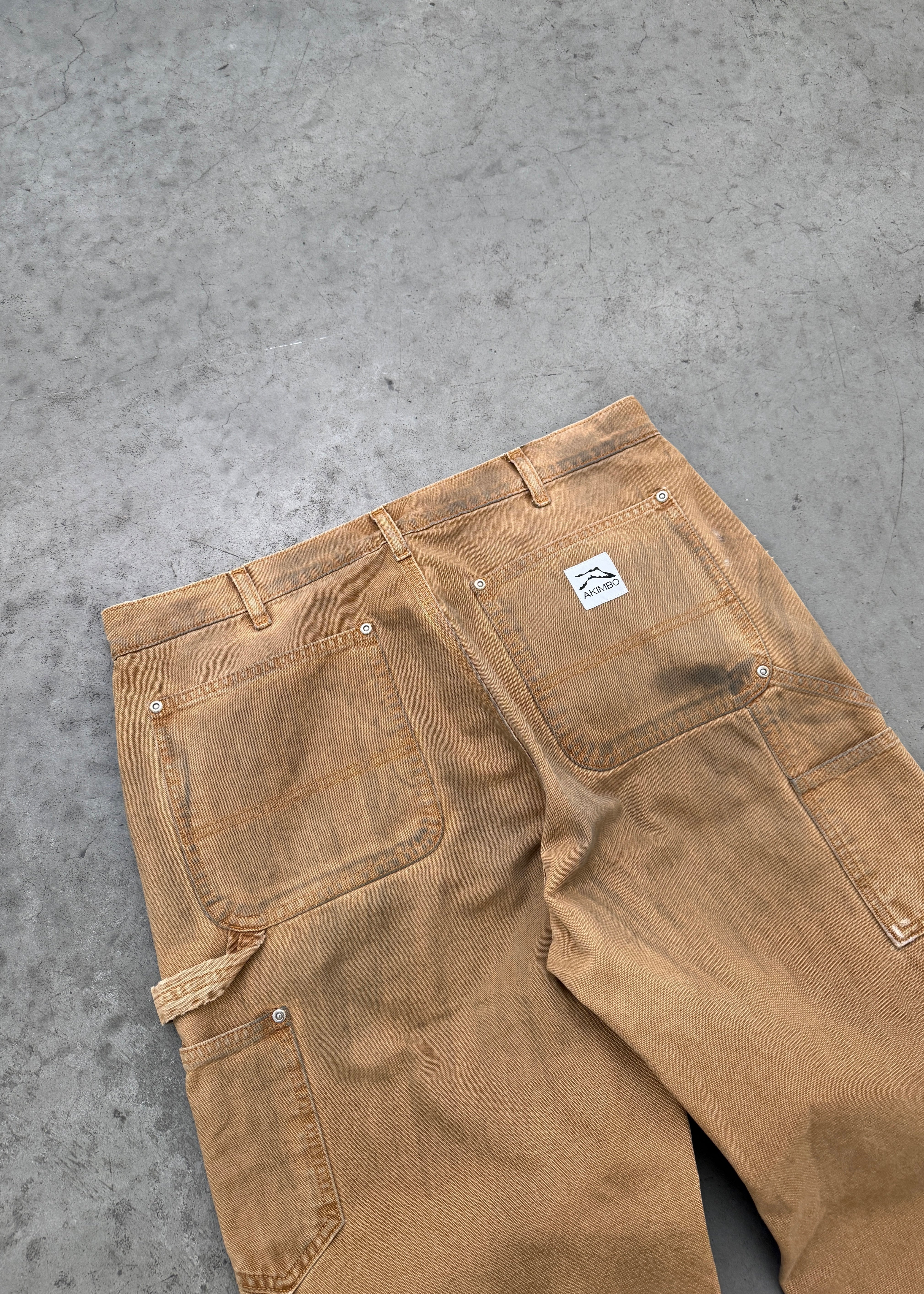 CANVAS DOUBLE KNEES - DIRTY TAN