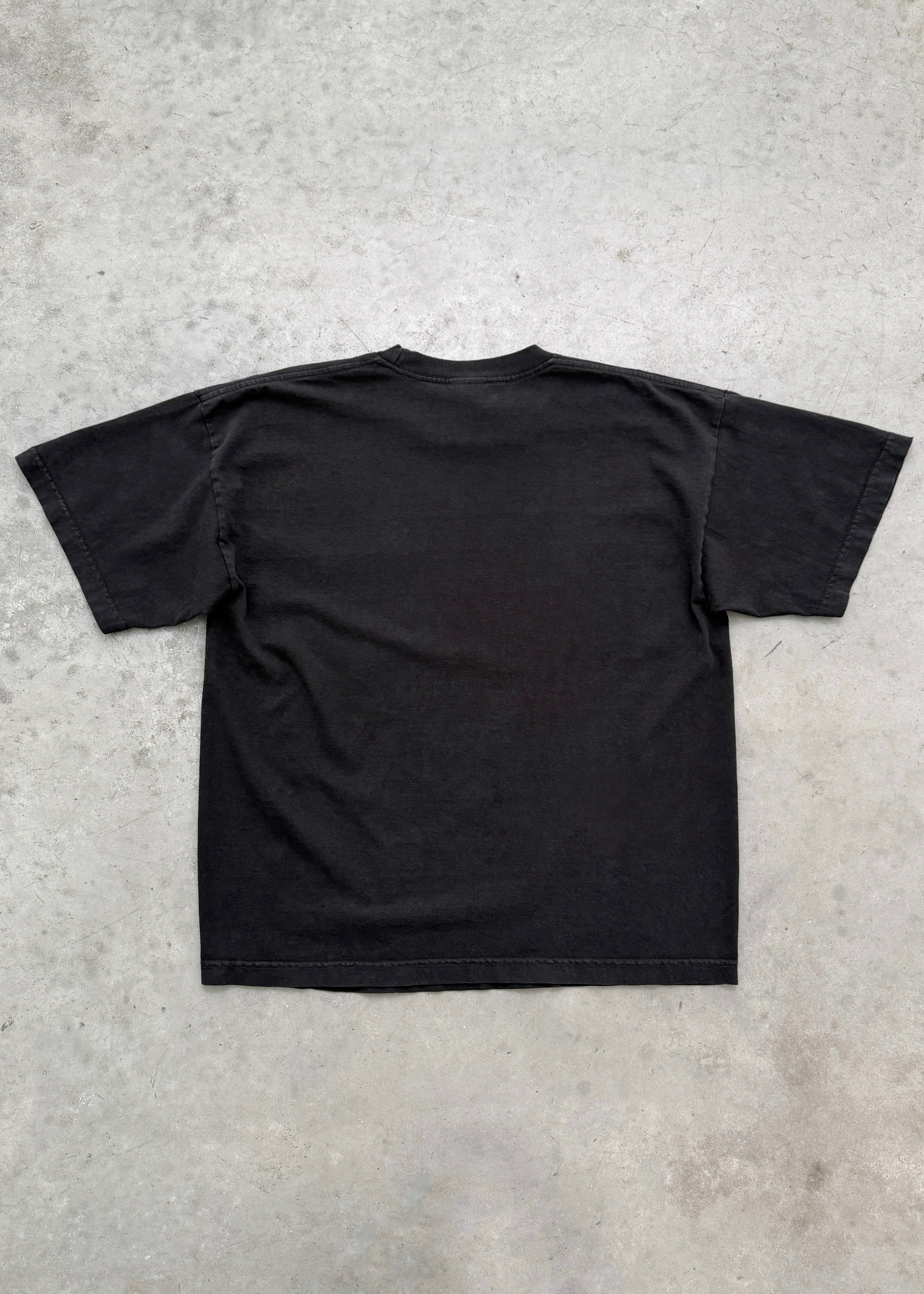 THE “1999” BLANK POCKET TEE - STONEWASHED BLACK