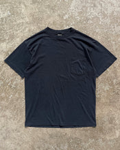 Load image into Gallery viewer, SINGLE STITCHED FADED BLACK POCKET TEE - 1980S
