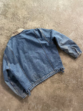 Load image into Gallery viewer, DICKIES FADED BLUE DENIM WORK JACKET - 1990S

