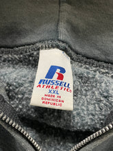 Load image into Gallery viewer, SUN FADED GREY RUSSELL ZIP UP HOODIE - 1990S
