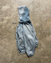 Load image into Gallery viewer, SUN FADED GREY RUSSELL ZIP UP HOODIE - 1990S
