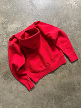 Load image into Gallery viewer, FADED RED HEAVYWEIGHT REVERSE WEAVE HOODIE - 1990S
