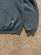 Load image into Gallery viewer, FADED DEEP FOREST GREEN RUSSELL HOODIE - 1990S
