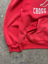 Load image into Gallery viewer, RUSSELL SUN FADED RED &quot;HEMPFIELD CROSS COUNTRY&quot; HOODIE - 1990S
