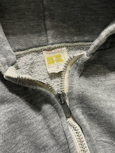 Load image into Gallery viewer, GREY RUSSELL ZIP UP HOODIE - 1970S
