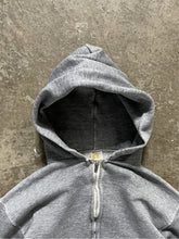 Load image into Gallery viewer, GREY RUSSELL ZIP UP HOODIE - 1970S
