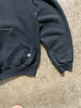 Load image into Gallery viewer, FADED BLACK RUSSELL ZIP UP HOODIE - 1990S
