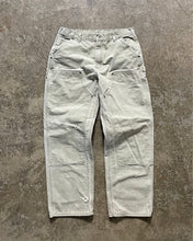 Load image into Gallery viewer, CARHARTT FADED IVORY DOUBLE KNEE PANTS - 1990S
