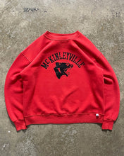 Load image into Gallery viewer, RUSSELL &quot;McKINLEYVILLE&quot; FADED RED SWEATSHIRT - 1980S
