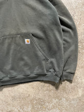 Load image into Gallery viewer, CARHARTT FADED OLIVE GREEN HOODIE - 1990S
