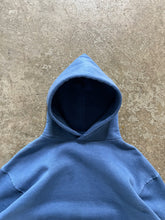 Load image into Gallery viewer, DUSTY BLUE / GREY FADED RUSSELL HOODIE - 1990S
