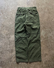 Load image into Gallery viewer, OLIVE GREEN OG-107 MILITARY PANTS - 1970S
