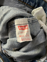 Load image into Gallery viewer, DISTRESSED &amp; FADED BLUE 517 LEVI JEANS - 1980S
