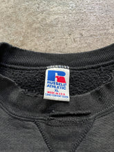 Load image into Gallery viewer, SUN FADED BLACK RUSSELL CREWNECK - 1990S
