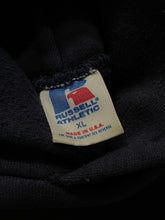 Load image into Gallery viewer, SUN FADED NAVY BLUE RUSSELL HOODIE - 1980S
