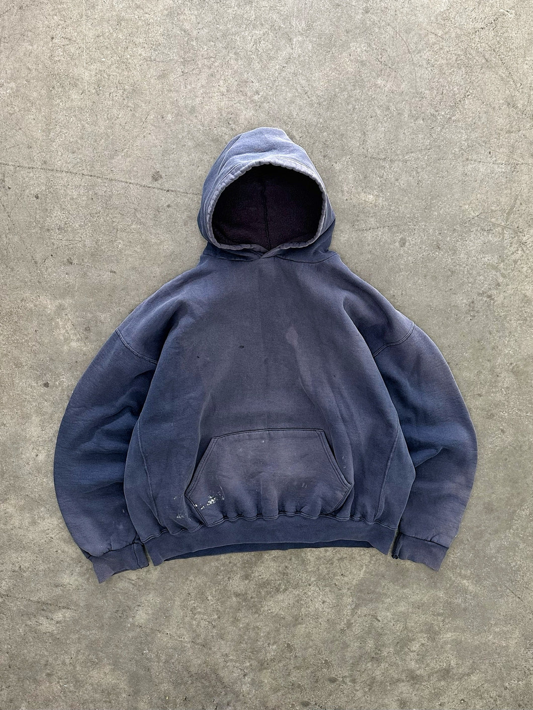 SUN FADED HEAVYWEIGHT RUSSELL HOODIE - 1990S – AKIMBO CLUB