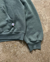Load image into Gallery viewer, FADED GREEN SMOKE RUSSELL HOODIE - 1990S
