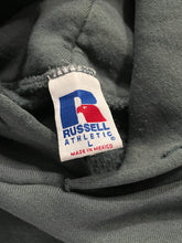 Load image into Gallery viewer, FADED GREEN SMOKE RUSSELL HOODIE - 1990S
