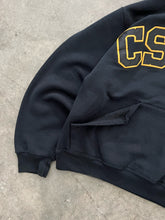 Load image into Gallery viewer, FADED BLACK “CSULB” RUSSELL HOODIE
